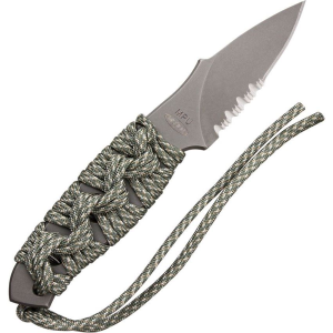 Mission 0900PS MPU-TI One-Piece Titanium Knife with Skeletonized ACU cord wrap Handle