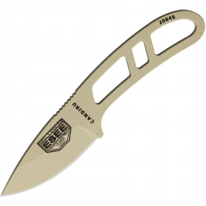 ESEE CANDTKIT Candiru Kit Desert Tan Fixed Blade Knife