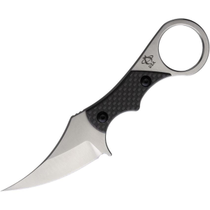 Mantis 8325 Sabot II Satin Fixed Blade Knife Carbon Fiber Handles