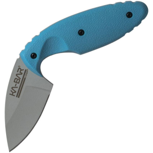 Ka-Bar 1480SF USSF TDI Astro MP Gray Fixed Blade Knife Blue Zytel Handles