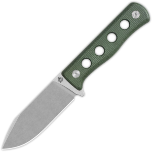 QSP 155C1 Canary Fixed Blade Knife Green Handles