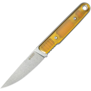 Kubey 356C JL Fixed Blade Knife Ultem Handles