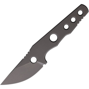 Petrified Fish E13GAW Bison Black Fixed Blade Knife