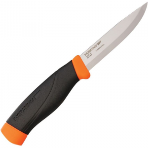 Mora 01603 Companion Heavy Duty Orange Fixed Blade Knife