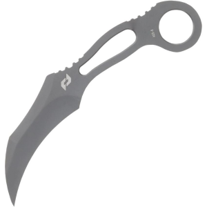 Schrade 1182503 Boneyard Gray Fixed Blade Knife Skeletonized Handles