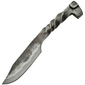 Pakistan 4408 Twisted Railroad Spike Fixed Blade Knife