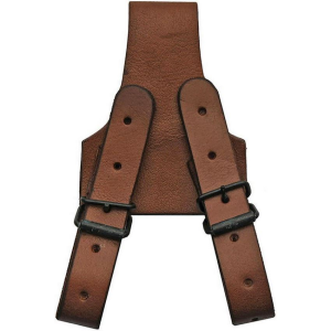 Pakistan 6610BR Frog 5in Brown Leather