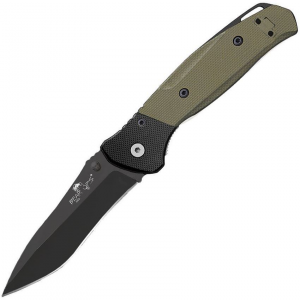 Bear Ops 400B4B Assisted opening Bear Swipe Black Fnish Linerlock Knife with G10 handle