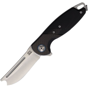 Rough Rider Reserve 036 One Arm Razor Linerlock Knife Black Handles