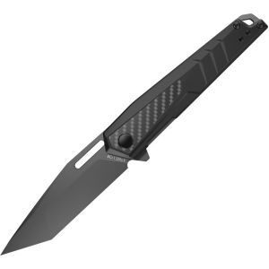 Real Avid RAV6 RAV 6 Assist Open Linerlock Knife Black Handles