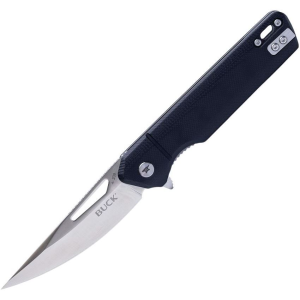 Buck 239BKS1 Infusion Assist Open Knife Black Handles