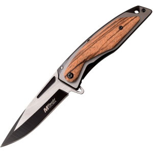 MTech A1153BWD Wood Framelock Knife A/O