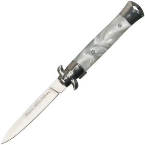 Tac Force 575WP Assist Open Linerlock Knife with White Handles