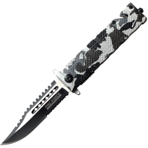 Tac Force 710DW Knurled Rescue Assist Open Linerlock Knife