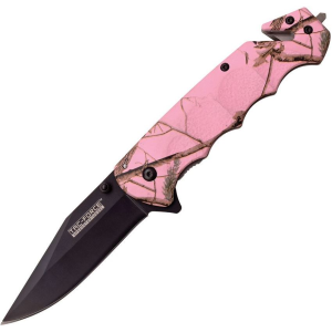 Tac Force 499PC Rescue Assisted Opening Linerlock Folding Pocket Knife