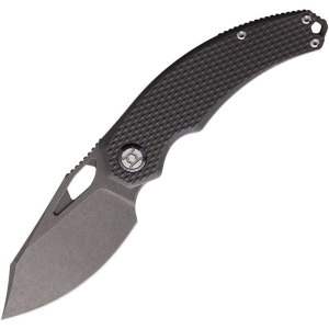 Kunwu K706T1 Padre Stonewash Knife Gray Handles