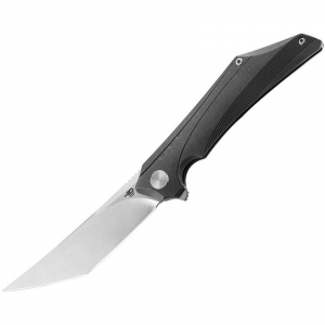 Bestech T1911A Kamoza Framelock Knife Gray Handles