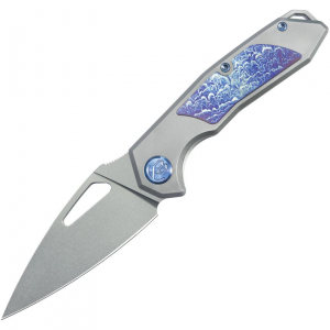 Kubey 286A Coeus Framelock Knife Gray Handles