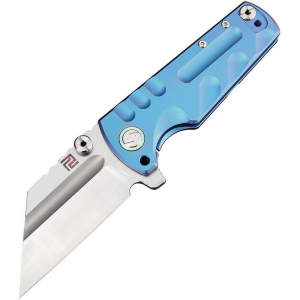 Artisan 1820GBUS Fulcrum Framelock Knife Blue Handles