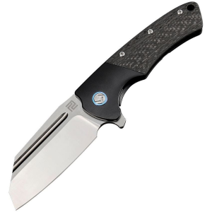 Artisan Knives 1824GBKS Mastiff Framelock Knife Black Handles