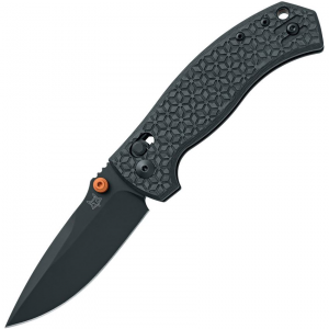 Fox 560CFOR Anzu Black Verso Lock Knife Black Handles
