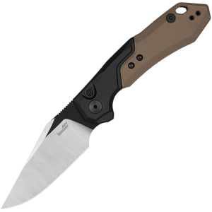 Kershaw 7851 Auto Launch 19 Button Lock Knife Black Handles