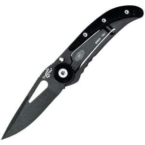 Fox 461G10 Trendy Framelock Knife Black Handles