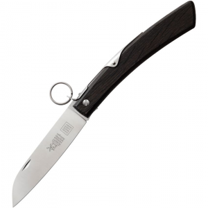 Windmuhlenmesser 17812029 IBEX Stainless Ratchet Lock Knife Smoked Oak Handles
