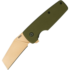 Ontario 9500 Epoch Framelock Knife OD Green Handles