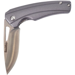 Smith's Sharpeners 51246 Istana Framelock Knife Gray Handles