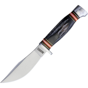 Marbles 461 Framelock Knife with Gold and Silver Stainless Handle