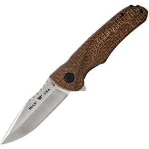 Buck 841BRS1 Sprint Pro Linerlock Knife Burlap Handles