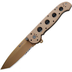 CRKT 14D M16 Big Dog Part Serrated Tanto Point Linerlock Folding Pocket Knife
