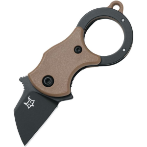 Fox USMC 536CBB Mini-Ta Linerlock Knife Coyote