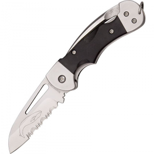 Myerchin BF377P Generation 2 Crew Pro Serrated Sheepsfoot Linerlock Folding Pocket Knife