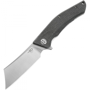 Bestech G42A Cubis Linerlock Knife Black Handles