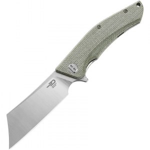Bestech G42B Cubis Linerlock Knife Beige Handles