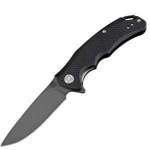 Artisan 1702PBBK D2 Tool Tradition Linerlock Knife with Black G10 Handle