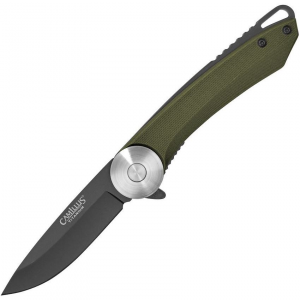 Camillus Knives 19642 Cirque Linerlock Knife Green Handles