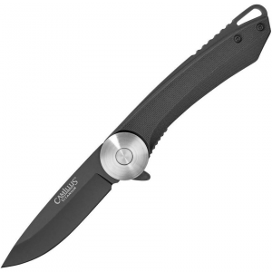Camillus Knives 19640 Cirque Linerlock Knife Black Handles