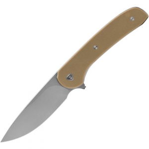 Ferrum Forge 009T Gent 2.0 Linerlock Knife with Tan Handles