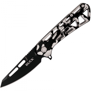 Buck 813CMS Mini Trace Ops Black Linerlock Knife Camo Handles