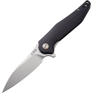 CJRB 1911BKC Agave Linerlock Knife Black G10 Handles