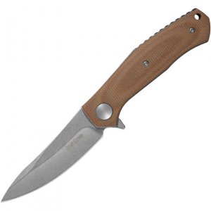 Kershaw 4020MIB Concierge Linerlock Knife Brown Handles