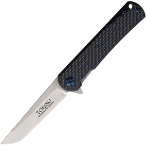 Tokisu 18682 PenLinerlock Knife Linerlock Knife Black Handles