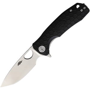 Honey Badger 1021 Small Linerlock Knife Black