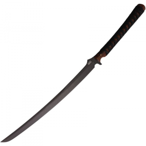 Dawson 20ABAI Relentless 20 Apocalypse Black Fixed Blade Knife Black Handles
