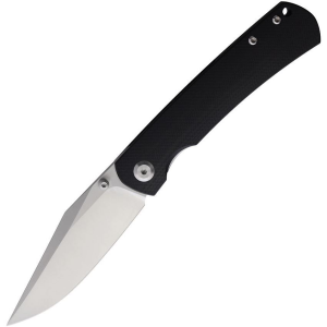 Monterey Bay OGBK Old Guard Linerlock Knife with Black Handles