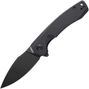 Kubey 901L Calyce Linerlock Knife with Blackout Handles