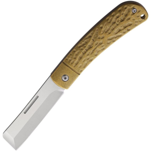 Rough Rider 2284 APTA Folder Knife Brass Handles